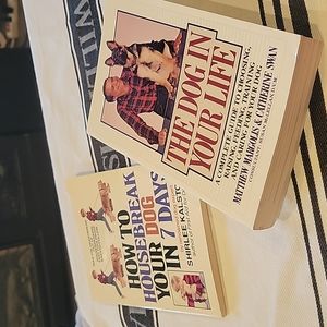 5 For 25.00/Dog care books,set of 2